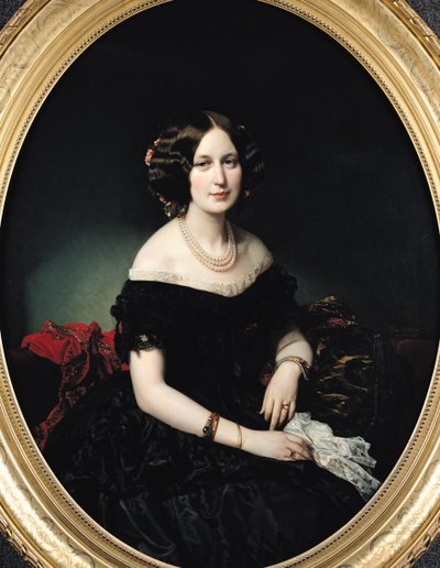 Portrait of the Baroness of Weisweiller by Federico de Madrazo y Kuntz